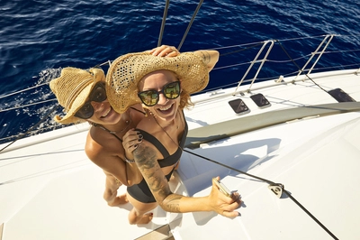 Enjoy the comfort of your own private catamaran cruise, perfect for couples, families, and special occasions.